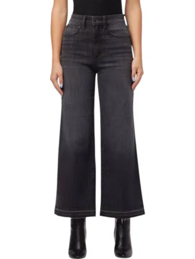 Joe's Jeans Mia High Rise Wide Ankle With Cut Hem Jean In Portrait In Multi