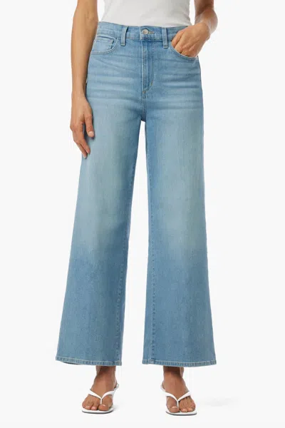 Joe's Jeans Mia High Rise Wide Leg Ankle Jeans In Heat In Blue