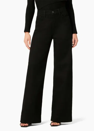 Joe's Jeans Mia Petite Wide Leg Pant In Black
