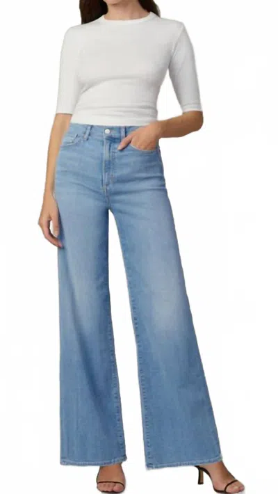 Joe's Jeans The Mia High Rise Wide Leg Jeans In Tenacious In Blue