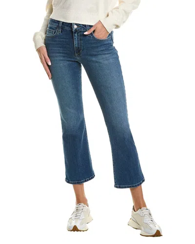 Joe's Jeans Mid-rise Tulip Crop Boot Cut Jean In Blue