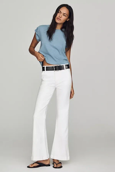 Joe's Jeans Molly Flared Trousers Pants In White