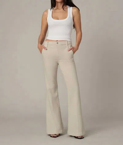 Joe's Jeans Molly Trouser High Rise Flare Jeans - Petite In Stone In Neutral
