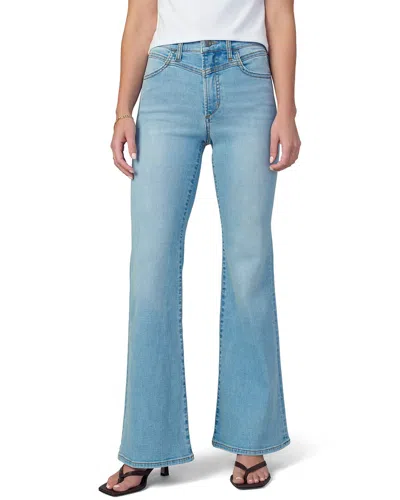 Joe's Jeans Morocco High-rise Petite Flare Jean With Yoke In Blue