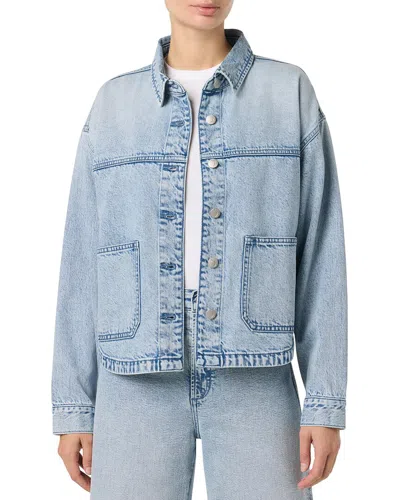 Joe's Jeans Oversized Denim Jacket In Blue