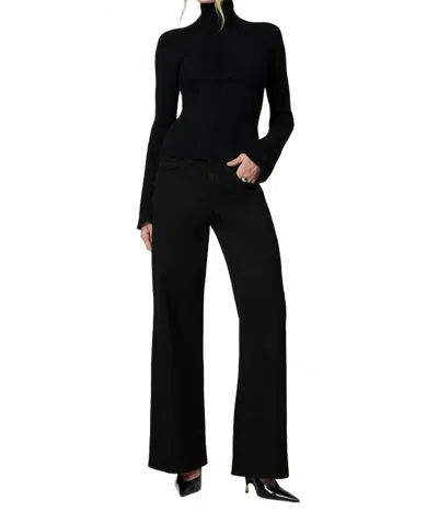 Joe's Jeans Palmer Turtleneck Top In Black