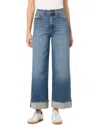 Joe's Jeans The Trixie High Rise Wide Cuff Trouser Jeans In Double Down In Multi