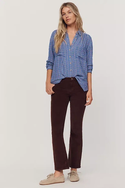 Joe's Jeans Petite Corduroy Provocateur Bootcut Jeans In Brown