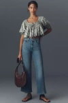 Joe's Jeans Petite Mia High-rise Wide-leg Jeans In Blue
