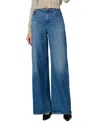 Joe's Jeans Petites The Mia Wide Leg Jeans In Zeal In Blue