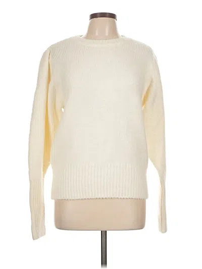 Pre-owned Joe's Jeans Pullover Sweater In Ivory