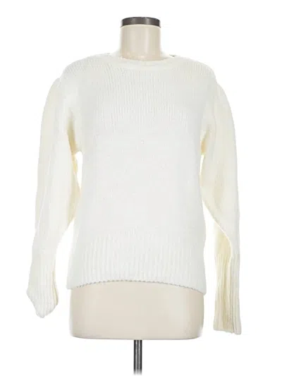 Pre-owned Joe's Jeans Pullover Sweater In Ivory