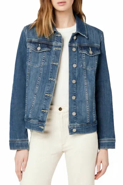 Joe's Jeans Relaxed Denim Jacket In Dolores In Blue