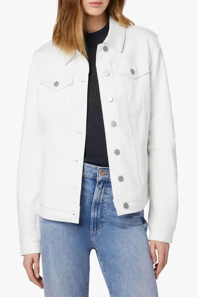 Joe's Jeans Relaxed Denim Jacket In White