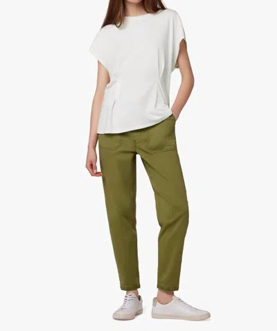 Joe's Jeans Rory Tucked Short Sleeve Tee Top In White