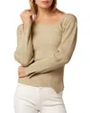 Joe's Jeans Shelby Cross Front Wool Sweater In Multi