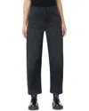 Joe's Jeans Shire Relaxed Barrel Ankle Jean In Black
