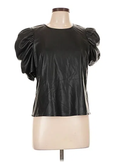 Pre-owned Joe's Jeans Short Sleeve Top In Black