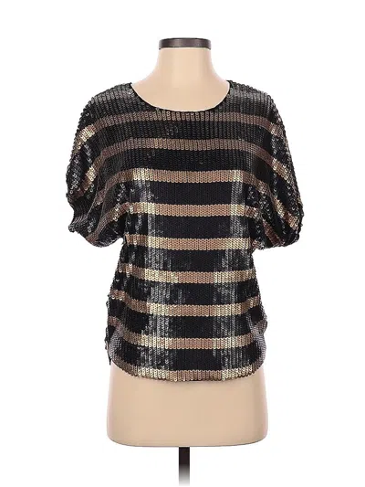 Pre-owned Joe's Jeans Short Sleeve Top In Gold