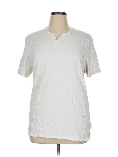 Pre-owned Joe's Jeans Short Sleeve Top In White