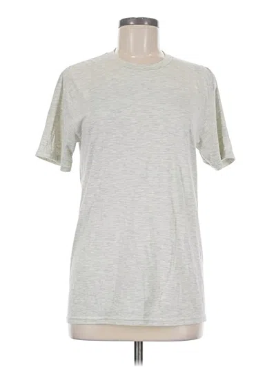 Pre-owned Joe's Jeans Short Sleeve T-shirt In Silver