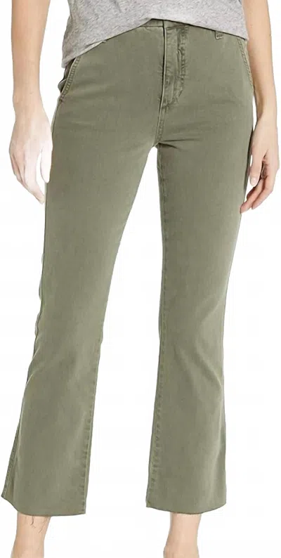 Joe's Jeans Slim Kick Trouser In Deep Celadon In Green
