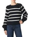 Joe's Jeans Striped Sweater In Black