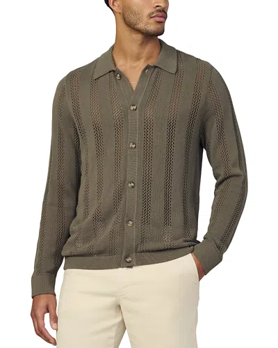 Joe's Jeans Summer Crochet Cardigan In Green