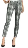 Shop Joe's Jeans Super Chic Snake Print Skinny Ankle Pants In Black, White In Multi