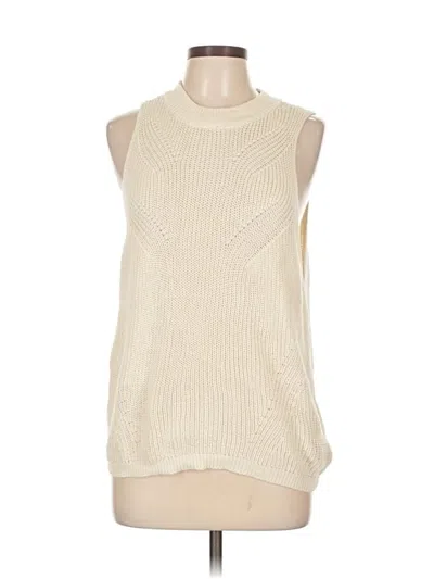 Pre-owned Joe's Jeans Sweater Vest In White