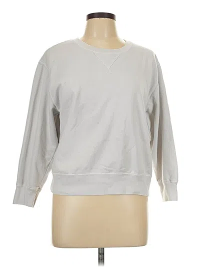 Pre-owned Joe's Jeans Sweatshirt In Silver