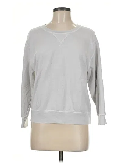 Pre-owned Joe's Jeans Sweatshirt In Silver
