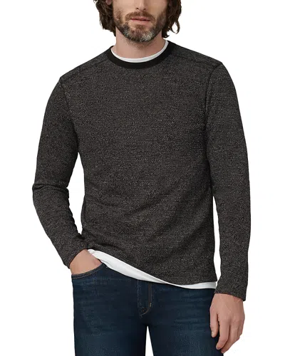Joe's Jeans Tate Regular Fit Long Sleeve Tee In Black