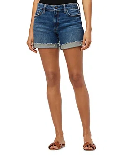Joe's Jeans The 5 High Rise Denim Shorts In Bad Apple In Multi