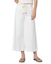 Joe's Jeans The Addison Drawstring Ankle Wide Leg Pants In White