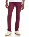 Joe's Jeans The Airsoft Asher 32 French Terry Slim Fit Pants In Merlot