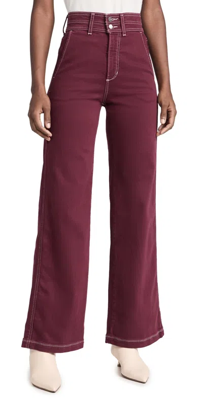Joe's Jeans The Allana Wide Leg Pants Port Royale