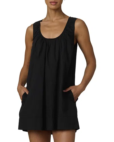 Joe's Jeans The Ana Scoop Neck Mini Dress In Black