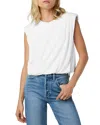 Joe's Jeans The Arden Sleeveless Top In Optic White