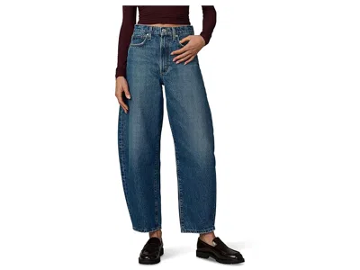 Joe's Jeans The Billie High Rise Barrel Jeans In Ephemeral In Blue
