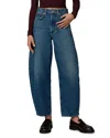 Joe's Jeans The Billie High Rise Barrel Jeans In Ephemeral In Blue