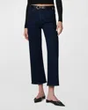Joe's Jeans The Blake Cropped Wide-leg Jeans In Don't Worry