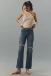 Joe's Jeans The Blake High-rise Straight-leg Jeans In Blue