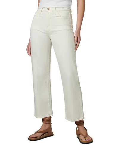 Joe's Jeans The Blake High Rise Wide Leg Jeans In Milk