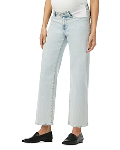 Joe's Jeans The Blake Mid Rise Cropped Maternity Jeans In Extra