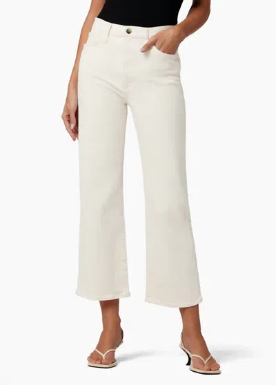 Joe's Jeans Barrel Leg Ecru Jean In Transparent