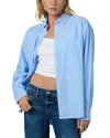 Joe's Jeans The Boyfriend Button-down Shirt In Sky Blue