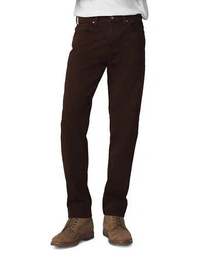 Joe's Jeans The Brixton Slim Straight Twill 32 Pants In Mulch In Black