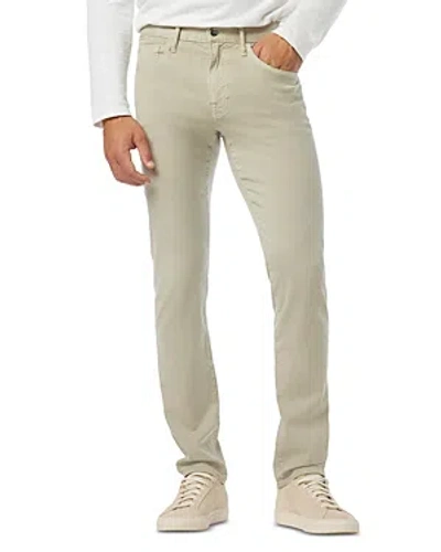 Joe's Jeans The Brixton Straight Slim Twill Pants In Abbey Stone