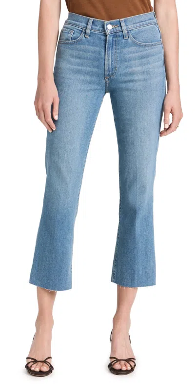 Joe's Jeans The Callie High Rise Cropped Bootcut Jeans Glimpse